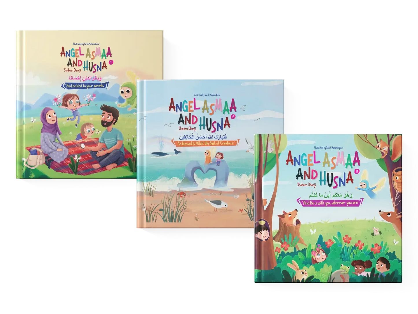 Angel Asmaa and Husna - Set of 3 books