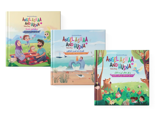 Angel Asmaa and Husna - Set of 3 books
